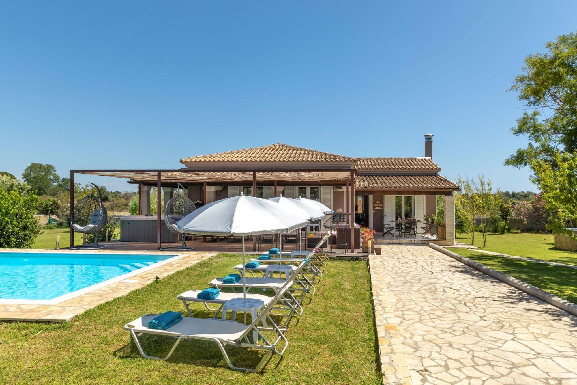 Villa Sand Dune Агиос-Георгиос Экстерьер фото