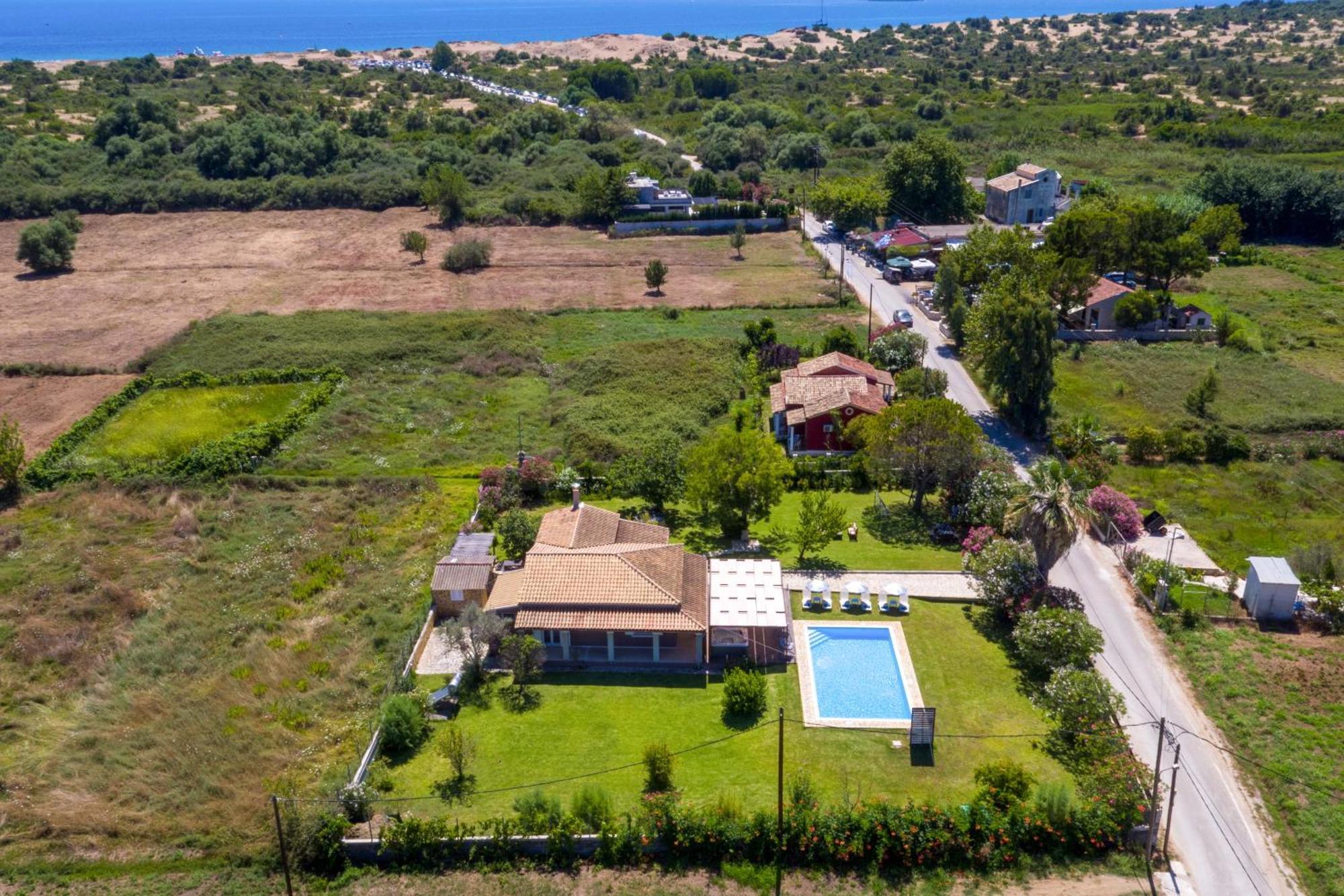 Villa Sand Dune Агиос-Георгиос Экстерьер фото